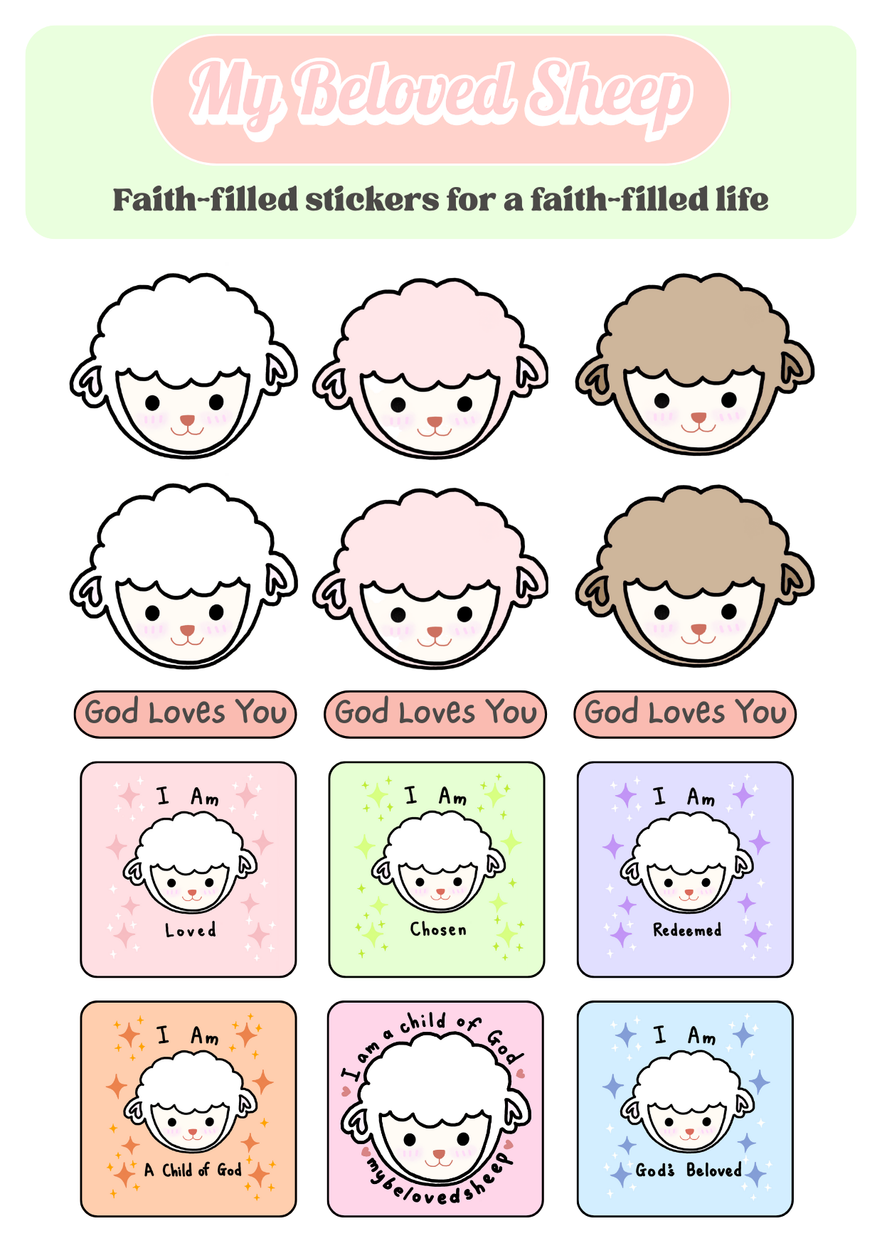 Christian Stickers